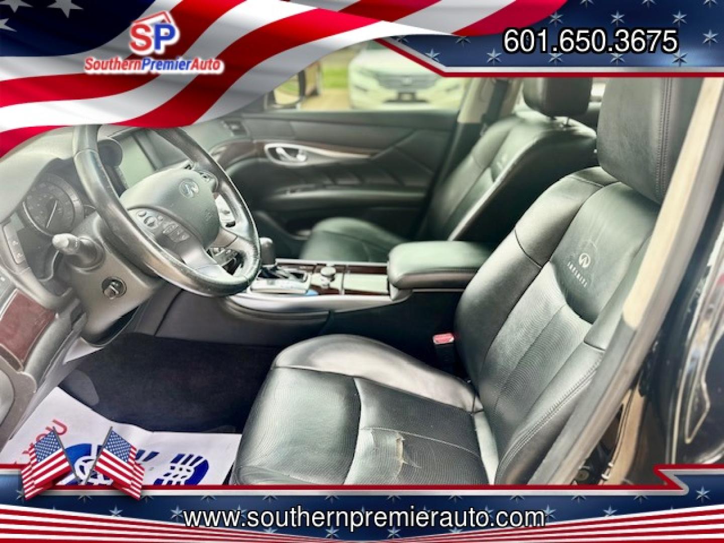 2012 BLACK INFINITI M37 BASE (JN1BY1AP6CM) , located at 922 W. Beacon St., Philadelphia, MS, 39350, (601) 650-3675, 32.770447, -89.127151 - Photo#9